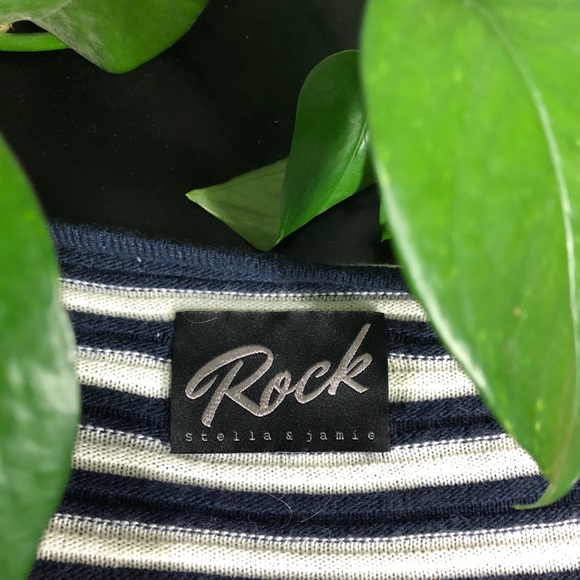 3/25 SALE  Stella & Jamie striped dolman sleeve cardigan - Picture 7 of 8